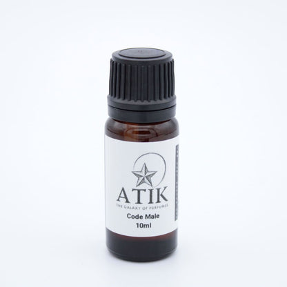 Code Male Car Vent Air Freshener - Atik Perfumes