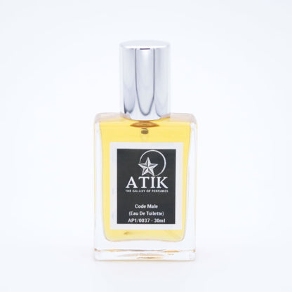 Code Male Men Perfume - Atik Perfumes