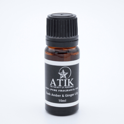 Dark Amber and Ginger Lily Fragrance Oil - Atik Perfumes